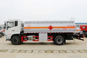 Dongfeng Tianjin petrol tankerinin şasi konfigürasyonu