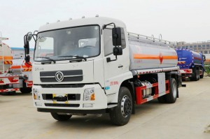 Chassis configuration sa Dongfeng Tianjin oil tanker