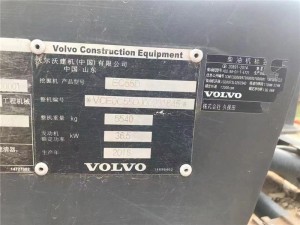 Volvo ec55d excavator