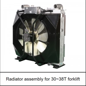 Radiaator raskeveokite seadmetele