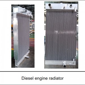Radiatori dell'olio utilizzati nel sistema idraulico