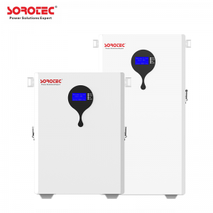Sorotec SL-W Serie 24V 48V 100ah 200ah LiFePO4 Lithium Eisen Batterie fir Solarenergie Power System