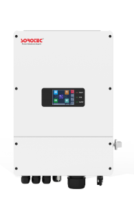 SOROTEC REVO HES-Serie 5,6 kW On- und Off-Grid-Solarwechselrichter mit MPPT-Laderegler, IP65-Schutz, 5 Jahre Garantie