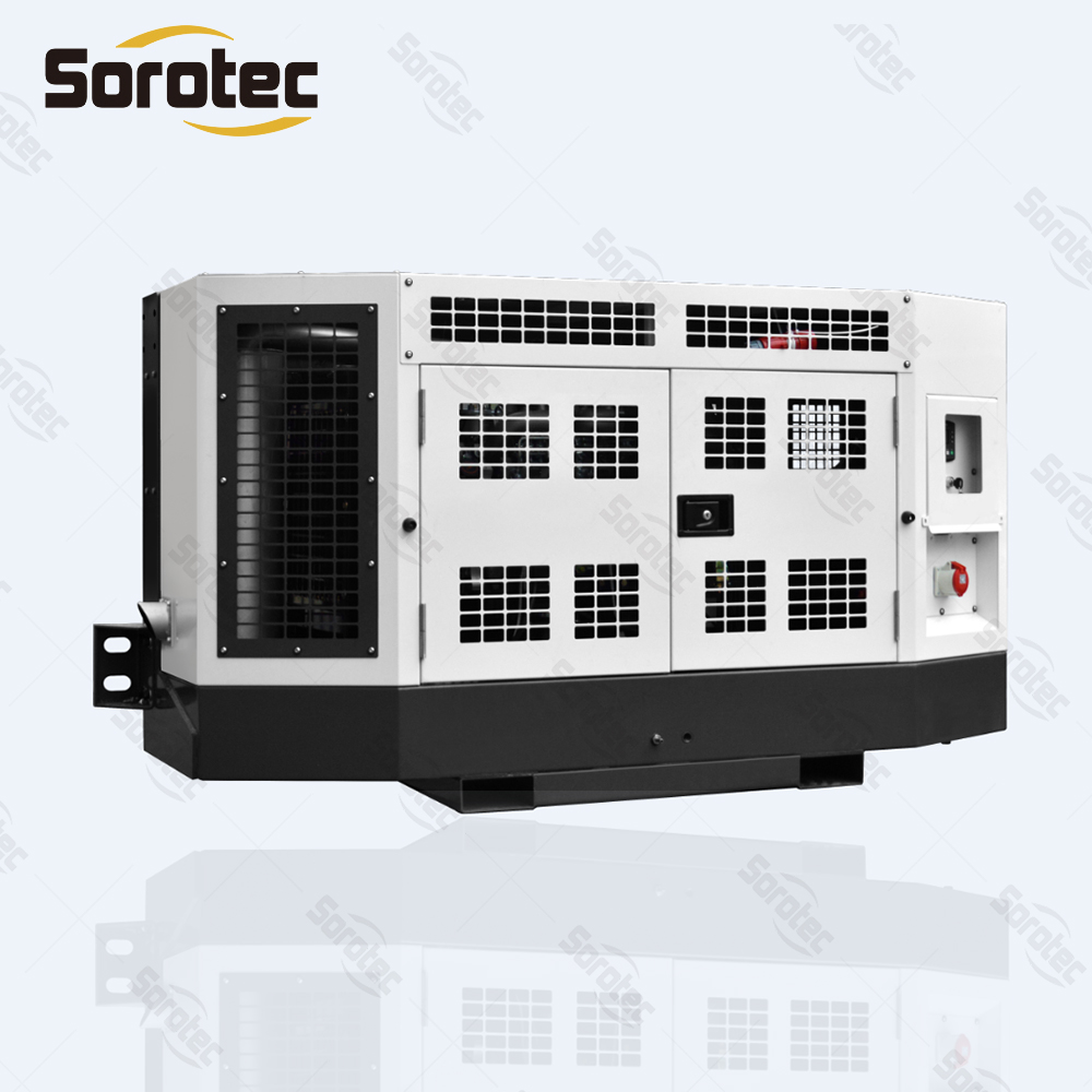 Clip-on 16kw/25kVA 350L 80hours Tan travay 3phase Reefer Container Top monte Diesel Power Generator Genset
