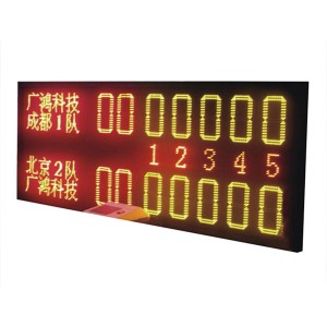 Bezdrôtové diaľkové ovládanie digitálne led tenisová výsledková tabuľa paddle tenis výsledková tabuľka