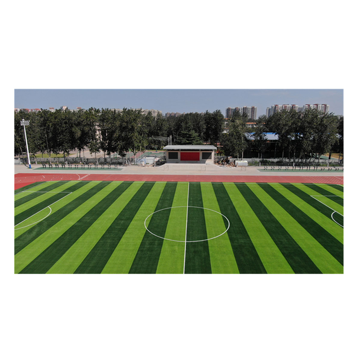 8 Jahre Garantie FIFA-zugelassener Kunstrasen aus Kunstrasen für Fußballplätze