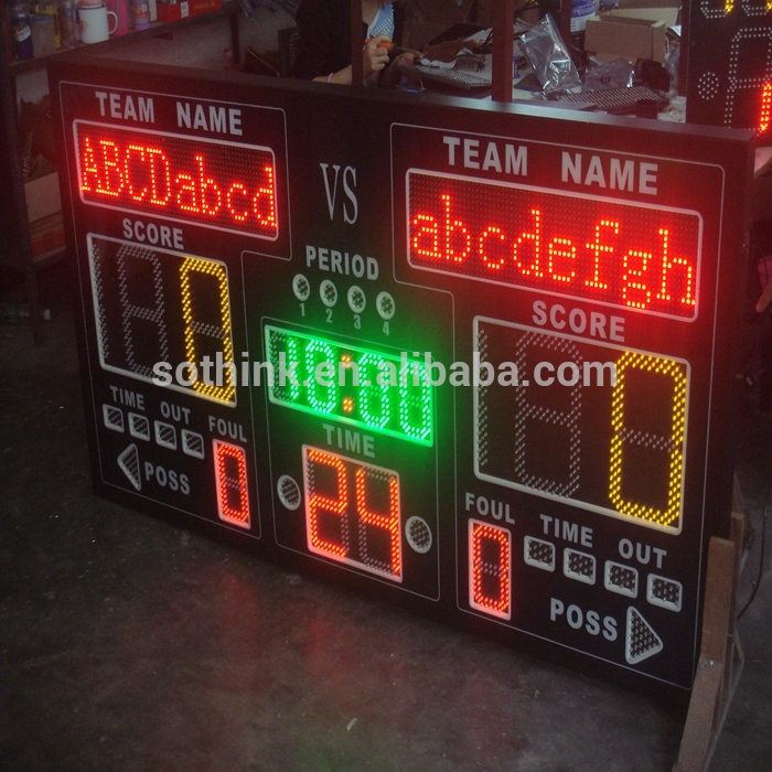new products 2016 used football scoreboards for sports / games