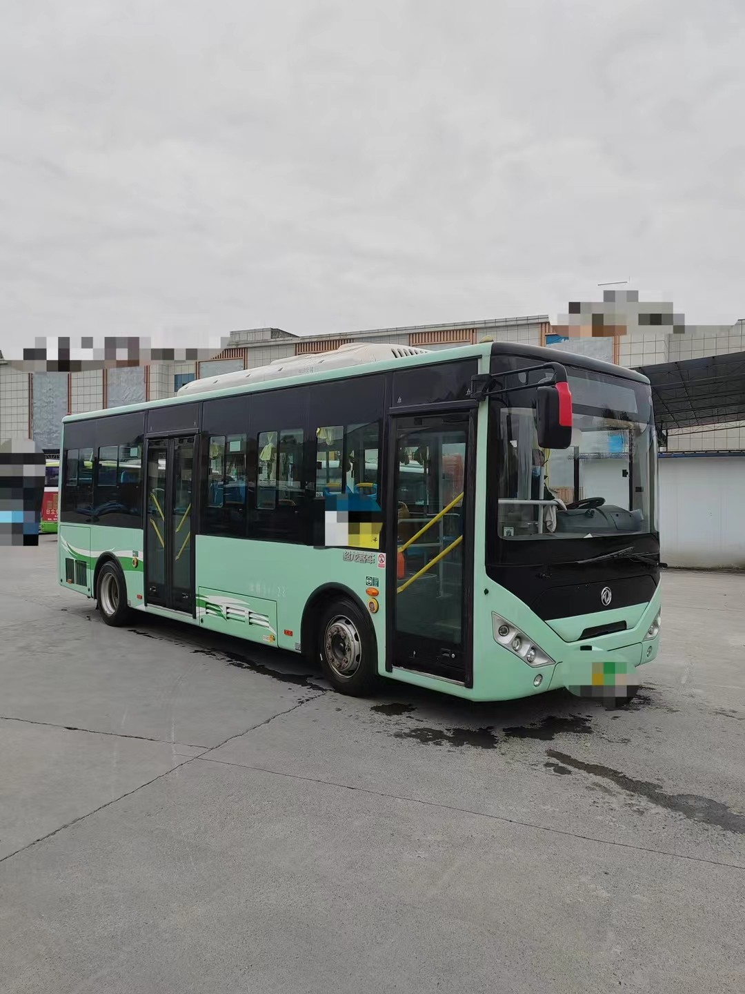 Dongfeng 8 метрлік жаңа энергетикалық таза электр автобусы, 54/23 жолаушы, 128 градус және 225 градус батареясы, пайдаланылған көлік, жолаушылар автобусы, таза электрлік автобус.