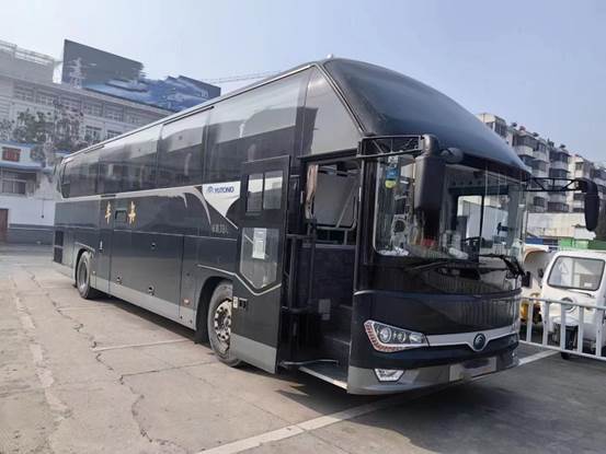 Чисто електрически автобус, лек автомобил, автобус Yu Tong6128, употребяван автомобил