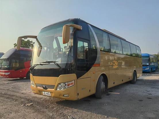 Чисто електрически автобус, електрическо превозно средство, Yu Tong 6128, използвано изображение на автомобила