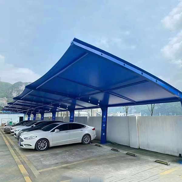 Parking Roof Shed of Membrane Structure Featured Image