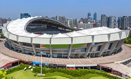 Shanghai Stadium Membrane Structure