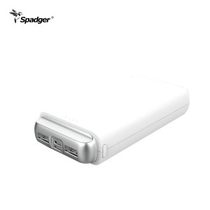រោងចក្រ OEM សម្រាប់ Power Bank ដែលមានសមត្ថភាពខ្ពស់ 20000mAh ឧបករណ៍សាកថ្មចល័ត USB Charger Led Display