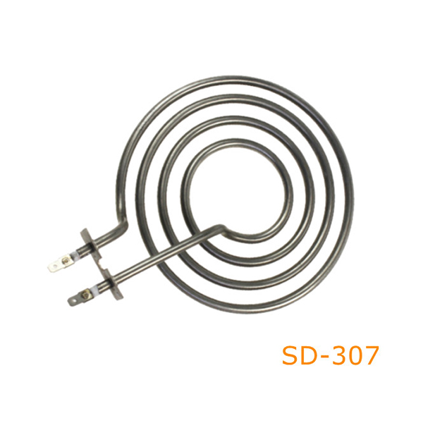SD-307 308 309 342 1800W spiral h eating tube for barbecue grill