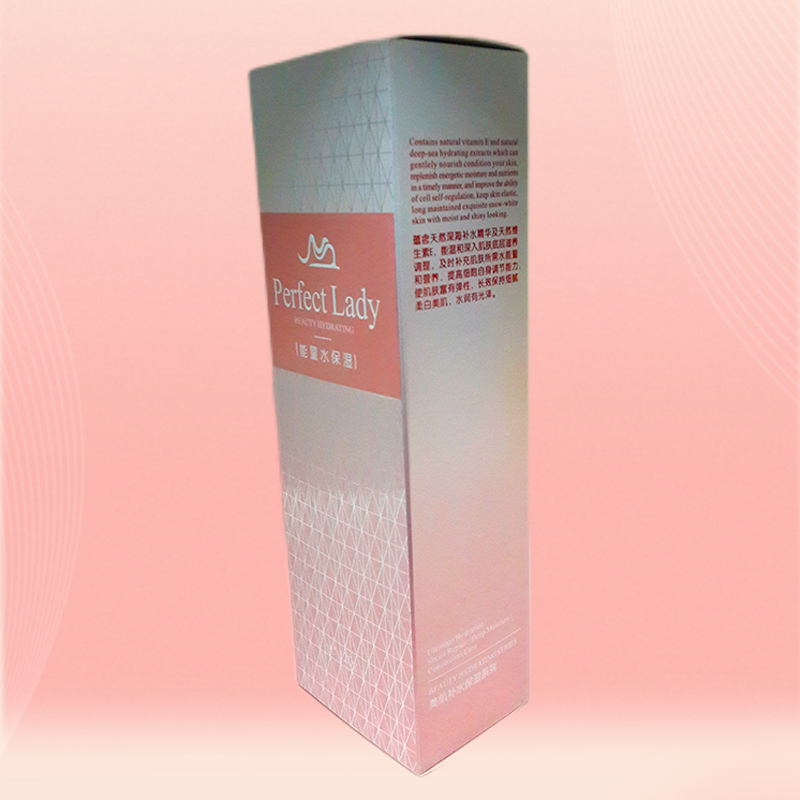 Fabbrica Piccola Scatola di Cartone Pieghevole Bianche Scatole di Imballaggio di Carta Personalizzata Per Imballaggi Cosmetici