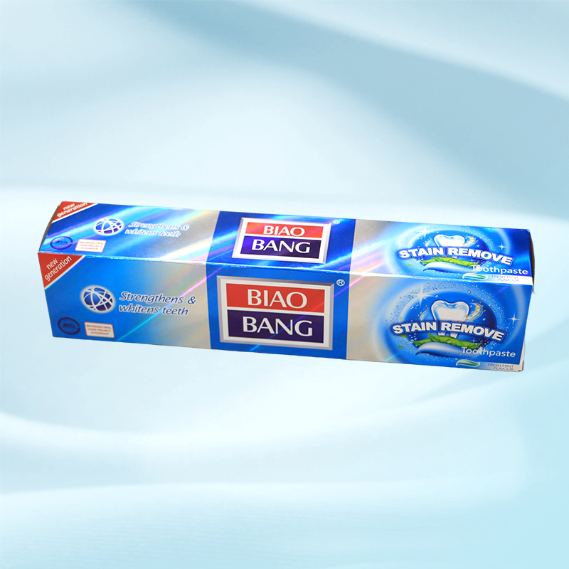 Gamintojo prabangus individualus logotipas baltas kartoninis mažas stačiakampis kosmetikos gaminių dėžutės dantų pastos dėžutės pakuotės
