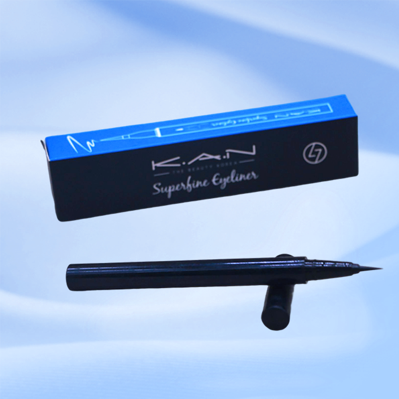 ຄຸນະພາບສູງ Custom Logo Cosmetic Small Cardboard Paper Box Beauty Eyeliner Pen Packaging Paper Box