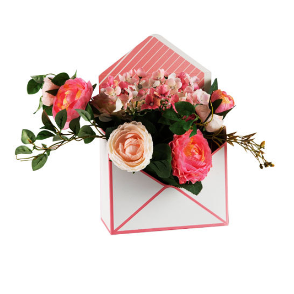 Eco Friendly Cardboard Envelope Packaging Flower Paper Gift Box