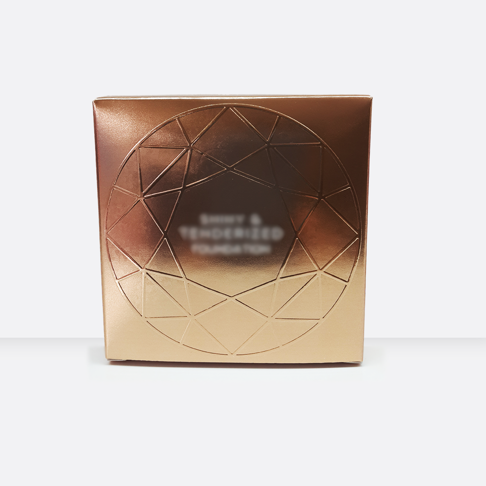 Benutzerdefinierte Luxus Gold Square Papierverpackungsboxen Geburtstagsfeier Geschenk Faltschachtel mit Logo