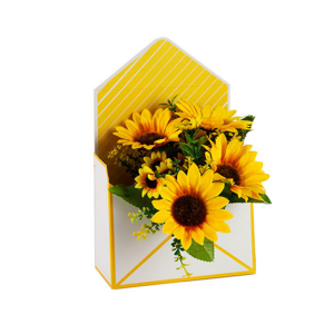Kotak Hadiah Kertas Bunga Pembungkusan Sampul Kadbod Mesra Alam