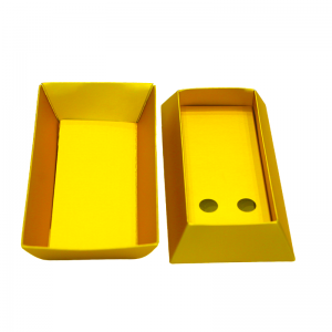 მორგებული ოქროს აგურის საკვების შესაფუთი ყუთი Candy სასაჩუქრე ქაღალდის ყუთები