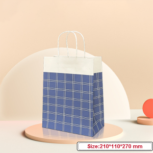 White Brown Kraft Gift Paper Bags China Factory Craft Shopping Paper Bag mei jo eigen logo