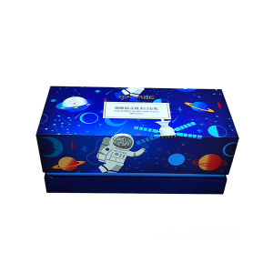 Customized Product Packaging Me Blue Paper Box Packaging White Cardboard Cosmetic Box