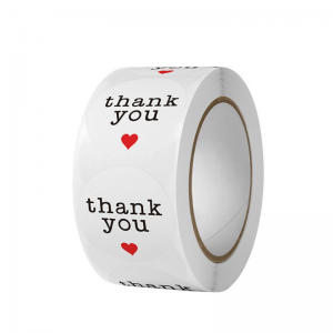 Simple Thank You Libelli Small Business Supplies Party Cute Sticker Tags for Packaging