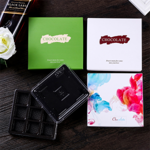 Картонна порожня подарункова коробка для шоколаду з офсетним друком у Китаї