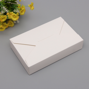 Экологичный картонный конверт, упаковывающий бумажные подарочные коробки
