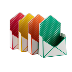 Еко-пријателски картонски плико пакување Кутии за подароци од цветна хартија