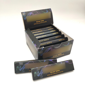 Factory Wholesale Price Brand Custom Rolling Paper 100% Smoking Cigarette Smoking Papers for 13/14/18/24 GSM Paper