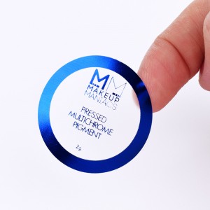 Etichette Trasparenti Adesive Impermeabili Adesivi Trasparenti Blu Personalizzati
