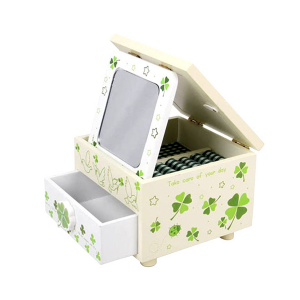 ຂາຍສົ່ງ Custom Luxury Printing Paper Gift Empty Cosmetic Packaging Cardboard Box Manufacturer for Makeup