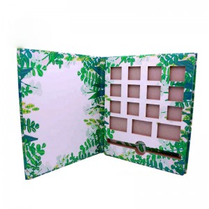 8 Years Exporter China Shimmer Eyeshadow 4 Colours Makeup Palette Customize Private Logo