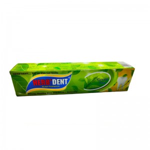 Shitje e nxehtë Kina OEM Logo e personalizuar Paketim kozmetik letre prej kartoni Kuti paketimi kremi dentar Kuti për pastë dhëmbësh