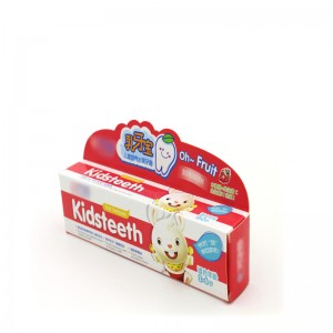 Mainit nga pagbaligya sa China OEM Custom Logo Cardboard Paper Cosmetic Packing Dental Cream Packaging Boxes Toothpaste Box