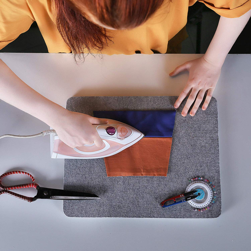 Portable Heat Press Wool Pressing Mat Perfect Ironing Station for Quilting