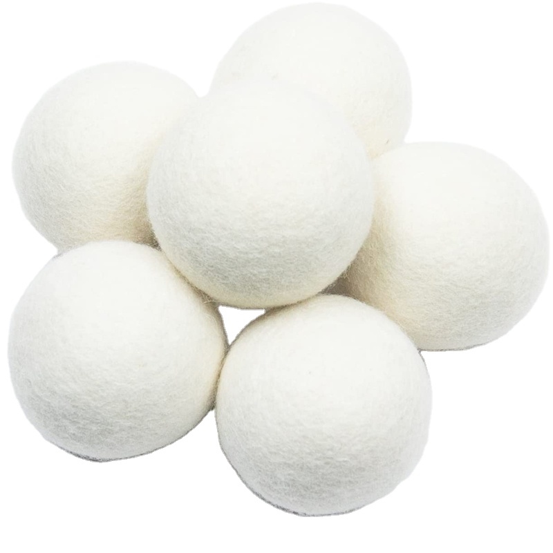 New Trends Products 2021 Amazon New Arrivals Pure Organic New Zealand Wool Dryer Balls for Laundry