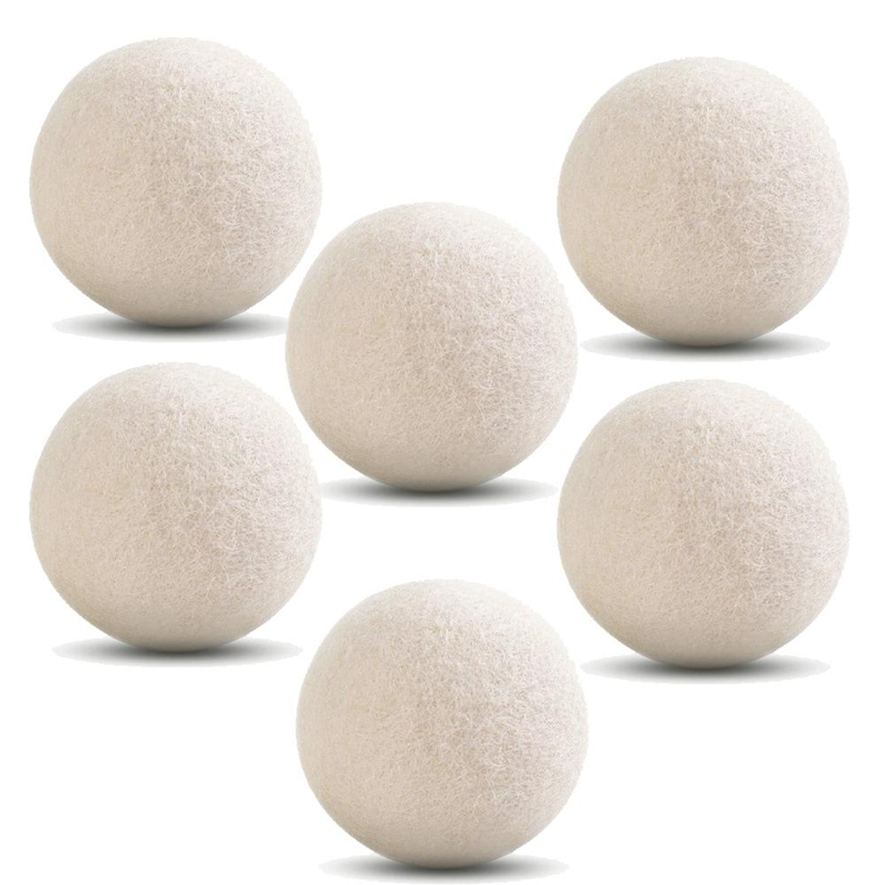 Nature Organic 100% New Zealand Wool Dryer Balls for Laundry