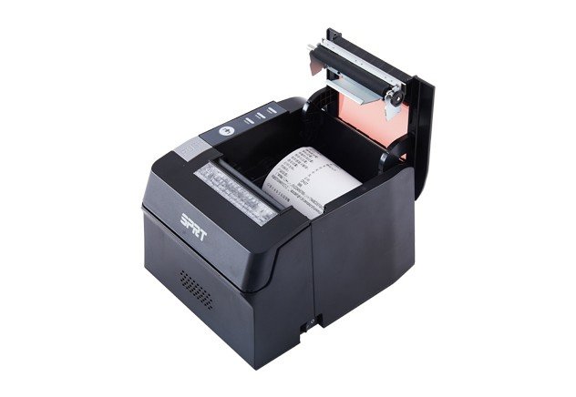 SP-POS892 POS printer with transparent paper cover