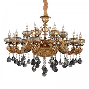Chandelier 33768 Hotel home candle crystal simple Chandelier