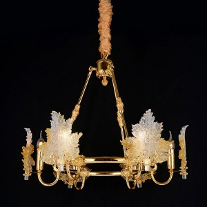 Chandelier 33792　French Crystal Creative Retro LED Chandelier