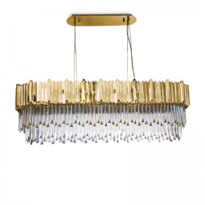 Flush Mounts SPWS-F012Created with crystal glass and brass, finished with gold plated, this magn ificent suspension is capable of give a luxurious and glamorous look to any space. can be used in restaurants, lobbies or reception areas, creating a sophisticated and unique atmosphere.