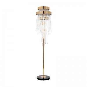 Floor Lamps SPWS-FL004 Elegant gorgeous fantasy myth inspiration crystal floor lamp villa room living room