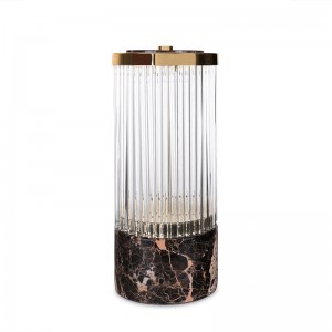 Table Lamps SPWS-T004 Marble base exquisite crystal brass lighthouse architectural inspiration light luxury villa living room table lamp