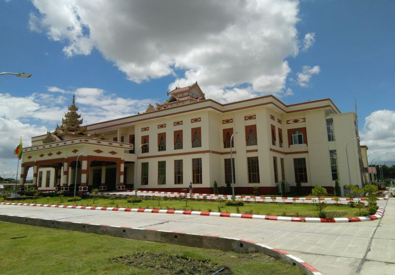 ساختمان پارلمان ماندالی - میانمار