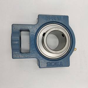 Bearing with slide seat UCT201
