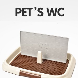 Pet supplies are convenient, clean, environmentally friendly, spill-proof indoor pet toilets