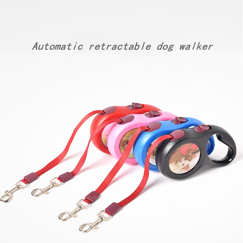 High definition Pet Rope Chest Back Traction - New small dog automatic retractable traction rope dog walking traction device pet traction rope – Sansan